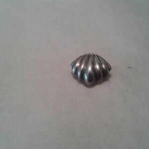 STERLING SILVER SHELL DESIGN PENDANT SLIDE